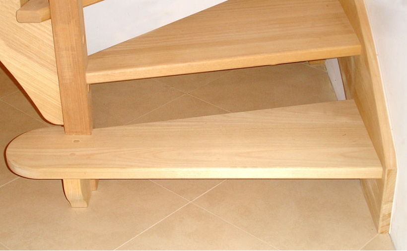 Dachary Escalier Gironde Cremaillere Interieur Marche De Depart Arrondie 1