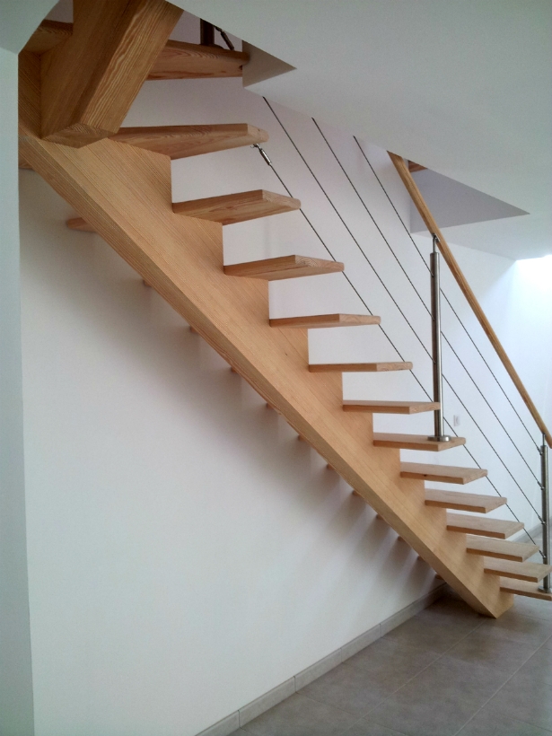 Dachary Escalier Gironde Main Courante Bois 2