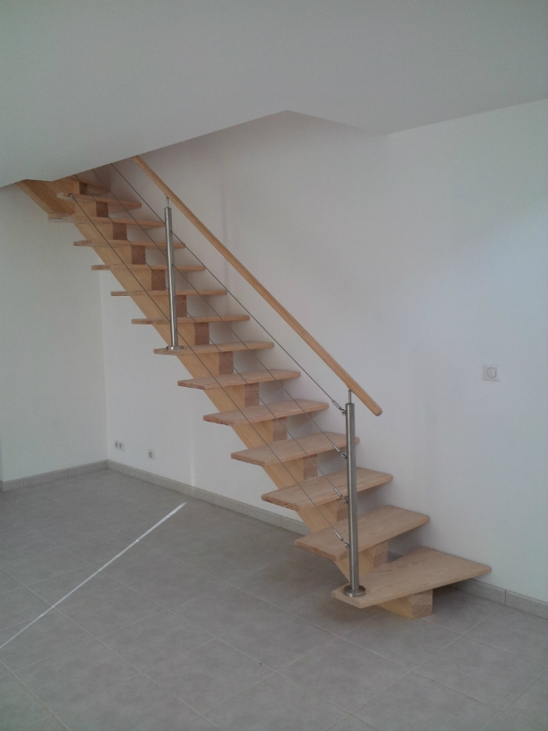 Dachary Escalier Gironde Main Courante Bois